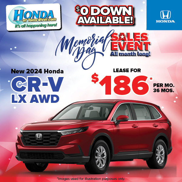 Welcome the new month with unbeatable offers! Drive home a 2024 Honda CR-V for just $186 a month! Visit Honda of Toms River now and seize the savings! 💰 
🔗 bit.ly/40iA5r3
.
.
.
#HondaOfTomsRiver #WeAreTR #ItsAllHappeningHere #TomsRiverNJ #TomsRiver #TomsRiverLocal