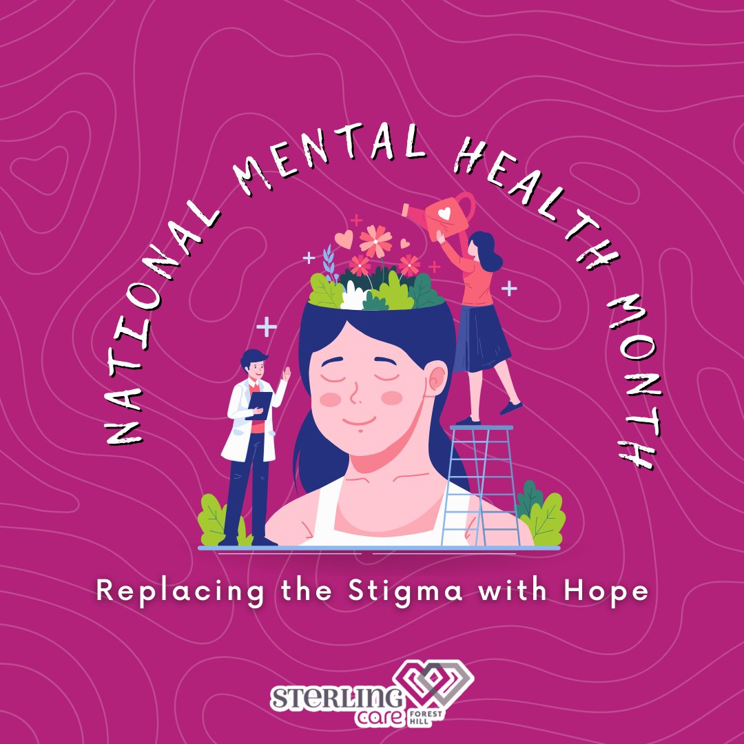 This National Mental Health Month, we are prioritizing the well-being of our seniors. Together, we can break the stigma and promote a community of understanding and compassion for all ages. #MentalHealthMatters #NationalMentalHealthMonth