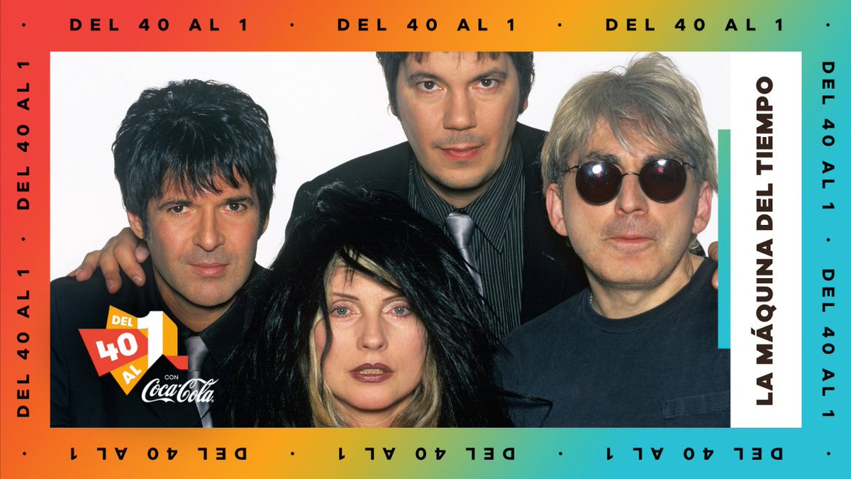 Se cumplen 25 años (1999) del Nº1 en @Los40 de @BlondieOfficial con MARÍA. Es uno de los temas que recordamos esta semana en La Máquina del Tiempo #Del40al1CocaCola los40.com/2024/05/01/blo…