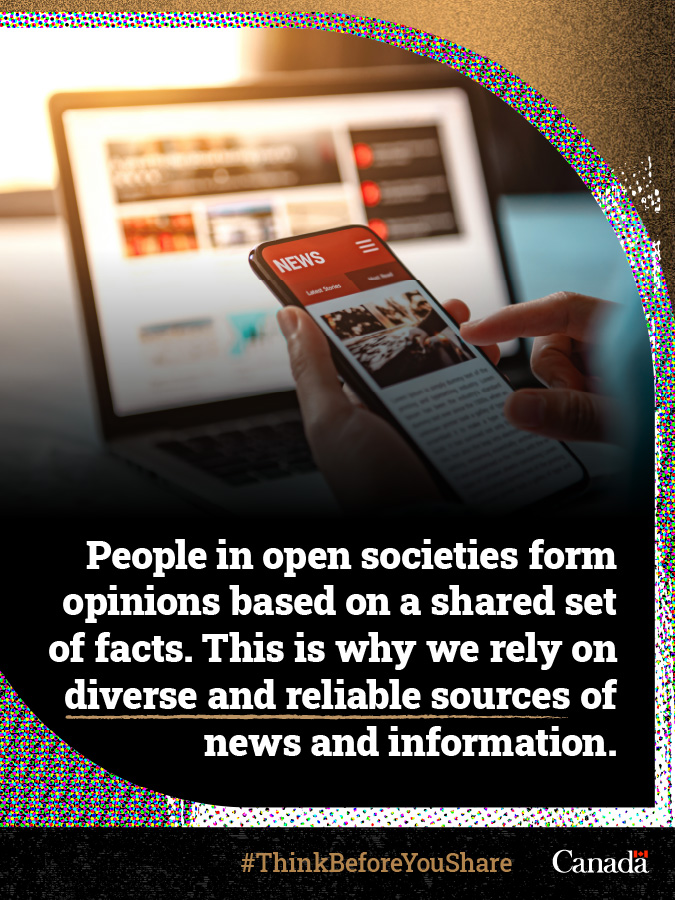 Free and independent media allows voters to debate and form opinions based on fact-based information. Disinformation agents try to prevent this by overwhelming the information environment, so facts are harder to find. 

#ThinkBeforeYouShare