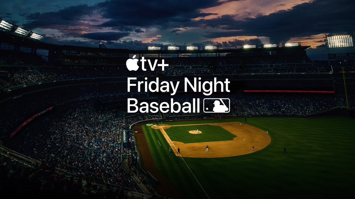 The answer to the #MLB blackout issues? The video quality is unmatched & provides unique stats, graphics, & camera angles. #AppleTVPlus 

Amazon is waiting for the green light from the bankruptcy court to fully procure the Bally Sports app while rebranding of networks to occur.