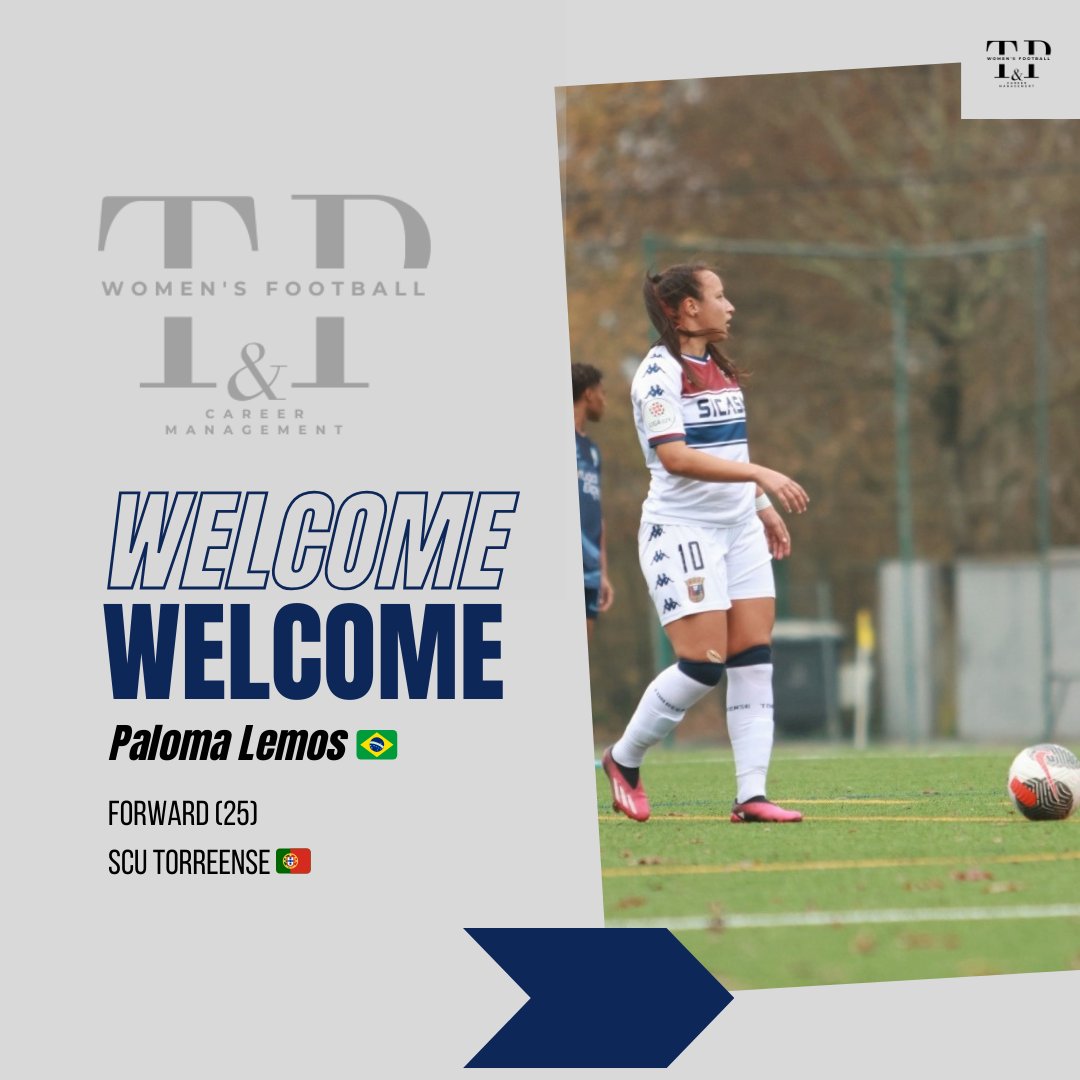 🚨 Deal Done 🚨@palomalemos_09 🇧🇷 classy player from @scutorreense joins @tedeschi_e_partners_management ✔️✍️
Welcome Paloma! 
.
.
#strongertogether with #tedeschiepartners