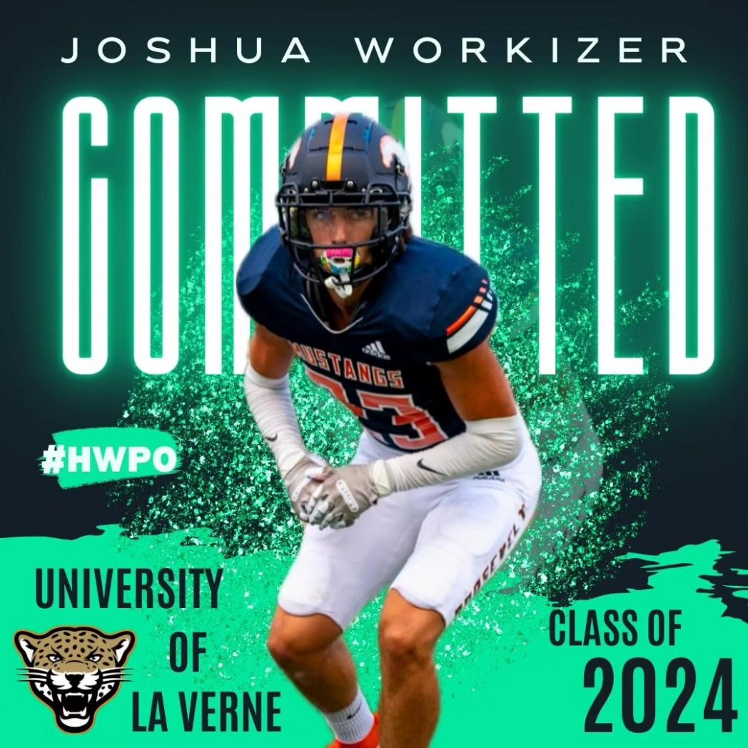 j_workizer23's tweet photo. I would like to announce that I will be fully committing to the University Of La Verne to play football. @augustinoadams @CoachBanua @J_Mitch05 @CoachKrich @UlvTom @ULV_Football @aaroncrone11 @Gutcheck https://t.co/L9coooNy7l