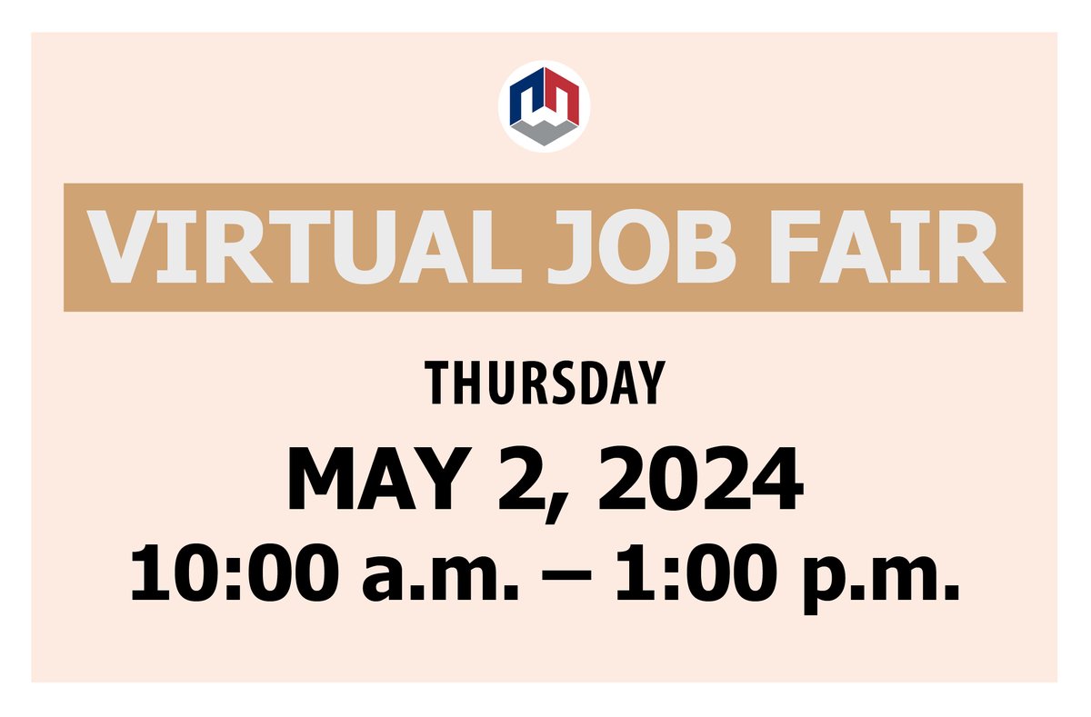 Looking for a new job? Join us at the virtual job fair tomorrow from 10 a.m to 1 p.m. where you can meet with employers statewide who are hiring for more than 2,000 open positions. Register at jobs.utah.gov #VirtualJobFair #Utahjobs