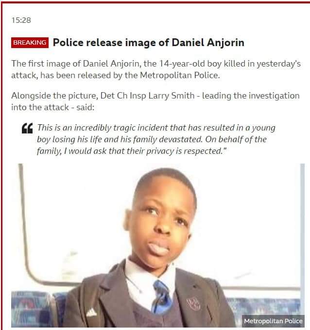 This is the young lad who was attacked yesterday in the #LondonAttack #HainaultAttack 
Kind thoughts and prayers for his family and friends. #knifecrime #knifeattack #saveourchildren