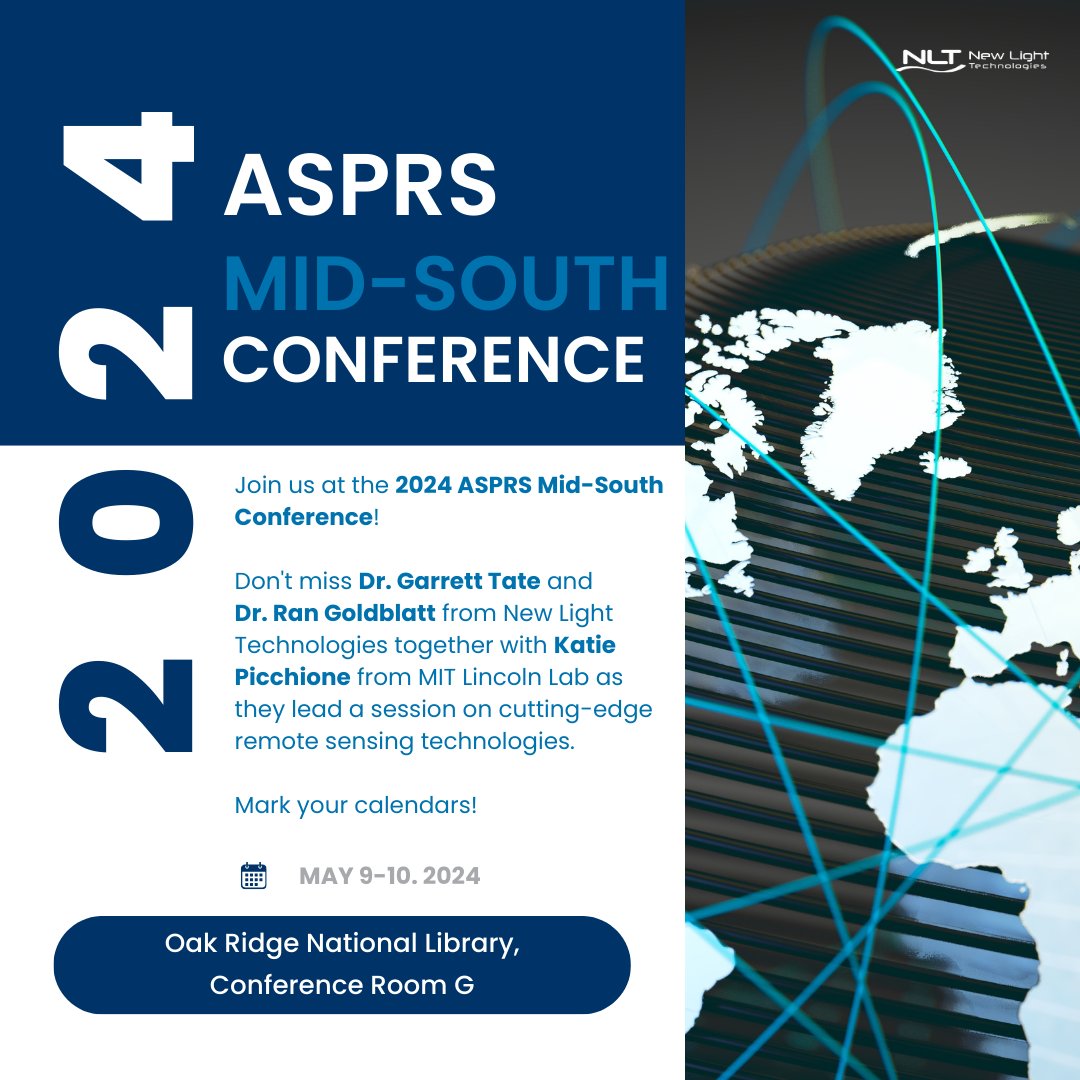 Excited to join #ASPRSMidSouth2024 on May 9-10 at the Oak Ridge National Lab! Don’t miss REDICOP’s session with Dr. Ran Goldblatt, Katie Picchione, and Dr. Garrett Tate. 

👉 Read more: hubs.la/Q02vMNbP0

#Geospatial #ClimateSecurity
