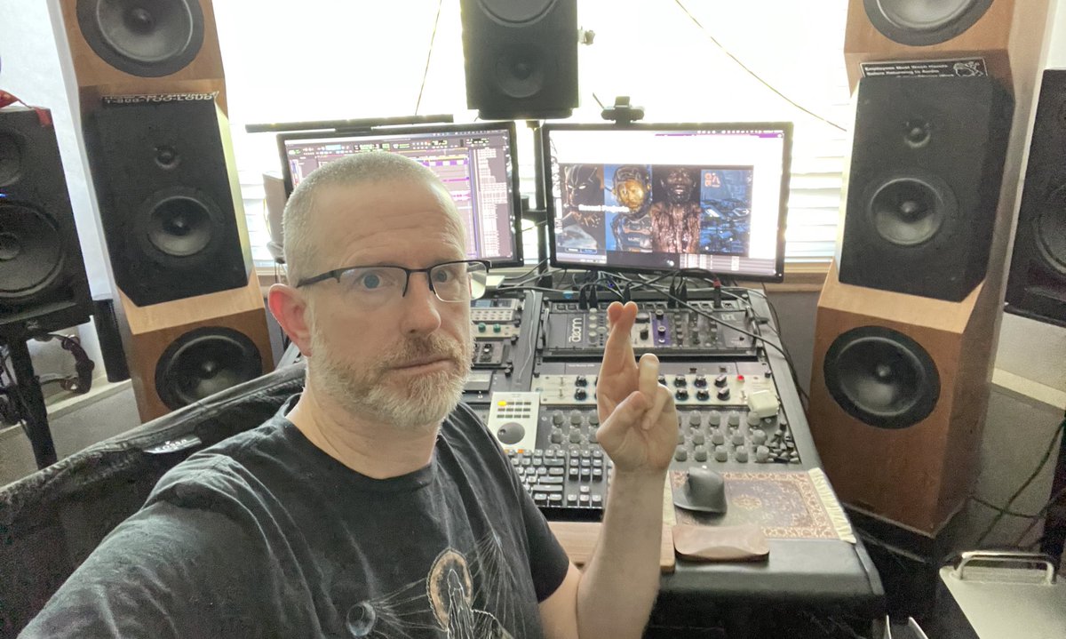 I grew a doc beard, not shaving until this show is wrapped. Is today the day I get to shave..? Maybe! We’re soooooo close! #filmsound #mixing #documentary #sounddesign