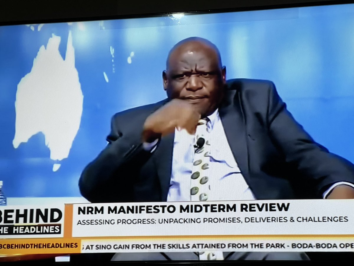 'Setting a manifesto is based on condition that resources will be mobilized to implement what you have planned to do'~ Mr. EMMANUEL DOMBO NRM Director of Communication #UBCBehindTheHeadlines