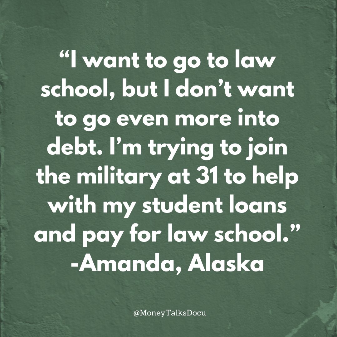 Share your experience with student loan debt in a comment below or in our documentary's student loan questionnaire at s.surveyplanet.com/83hnymhy

#cancelstudentloans #cancelstudentdebt #college #tuition #biden #education #highered #highereducation