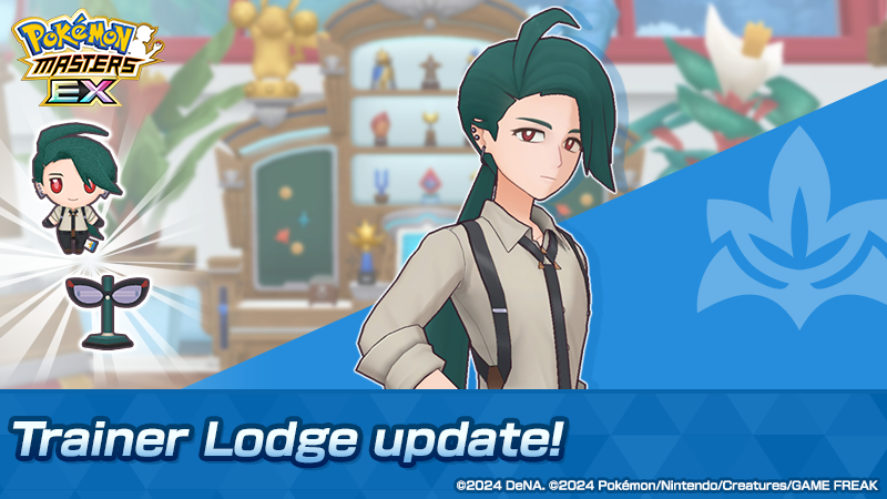 The guest you’ve been waiting for has arrived! 🎉

You can invite Rika to the #TrainerLodge after you team up with 5★ Rika & Clodsire! 🤝

The Lodge Exchange has also been updated with presents for Rika—plus other useful items!

Learn more via the in-game news.

#PokemonMasters