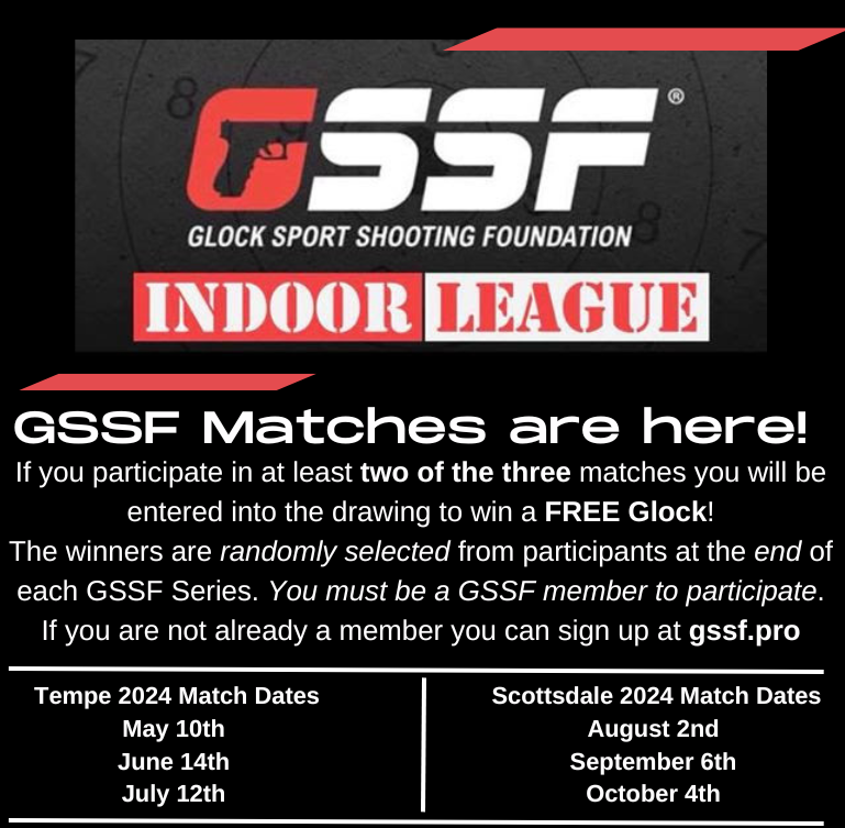 The GSSF is BACK! Check out the match dates and prep for competition! To sign up to be a GSSF member and qualify, visit GSSF.pro 🎯
We'll see you on the range!

#ShootingRange #Tactical #Competition