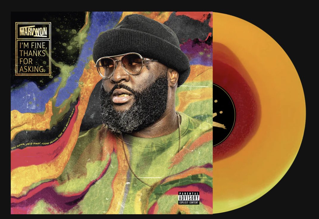 Still campaigning for @MarvWon out here. He dropped one of this years best albums so far. The vinyl will be ready soon too ---> ow.ly/jgqV50Rt2Bx feat. Quelle Chris, Rapper Big Pooh, Elzhi, Freeway, Monica Blaire +