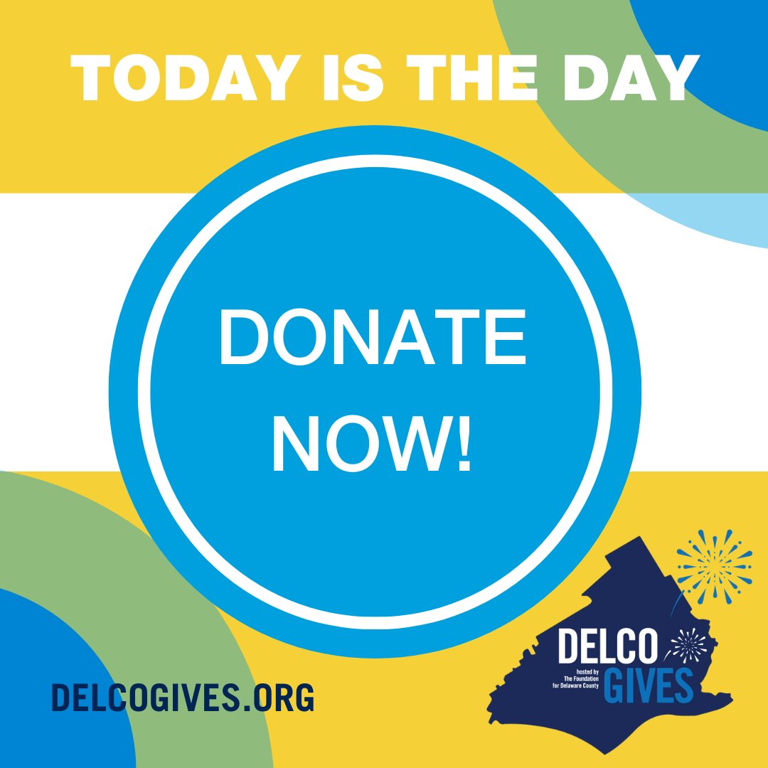 Donate now! Delco Gives Day is live for 24 hours. Check out our profile and share with friends: bit.ly/DelcoGivesWRC