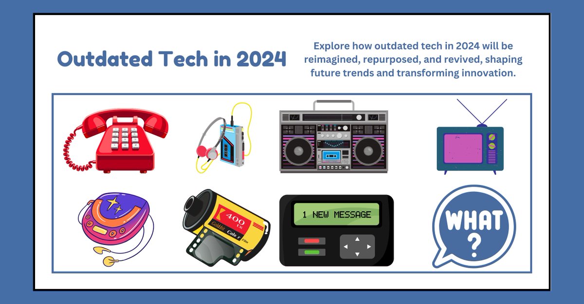 2024 Vision: What is the next for outdated technologies?

🔗Read the full article: diskmfr.com/2024-vision-wh…

#TechEvolution #ObsoleteTech #FutureGadgets #InnovateOrDie #TechTrends #DigitalTransformation #TechFuture #GadgetObsolescence #TechNews #AIInsight