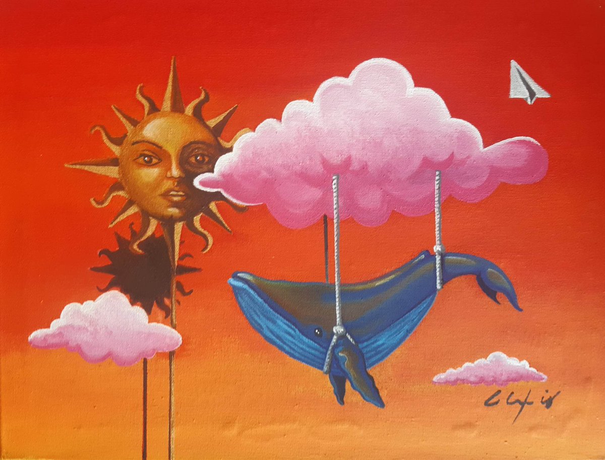 Follow your dreams...

'Flying whales' 
(Art Collection)
Acrylic on canvas 
SOLD

#AlexisBerny
#artistavisual #visualartist
#art #arte #artwork #painting #pintura #acrylicart #acrylicpainting #acrlicpaintings #acrylicartwork  #whale #whales #whalespainting #whalesart #ballena