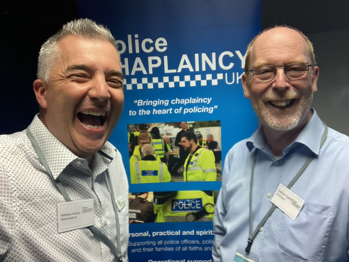 Great to spend time today with Adrian Gatrill who is the lead chaplain for @DurhamPolice Tomorrow Adrian’s delivering @polchaplainsuk induction training at @gmpolice as we welcome more incredible volunteer chaplains to the police family. #BringingChaplaincyToTheHeartOfPolicing