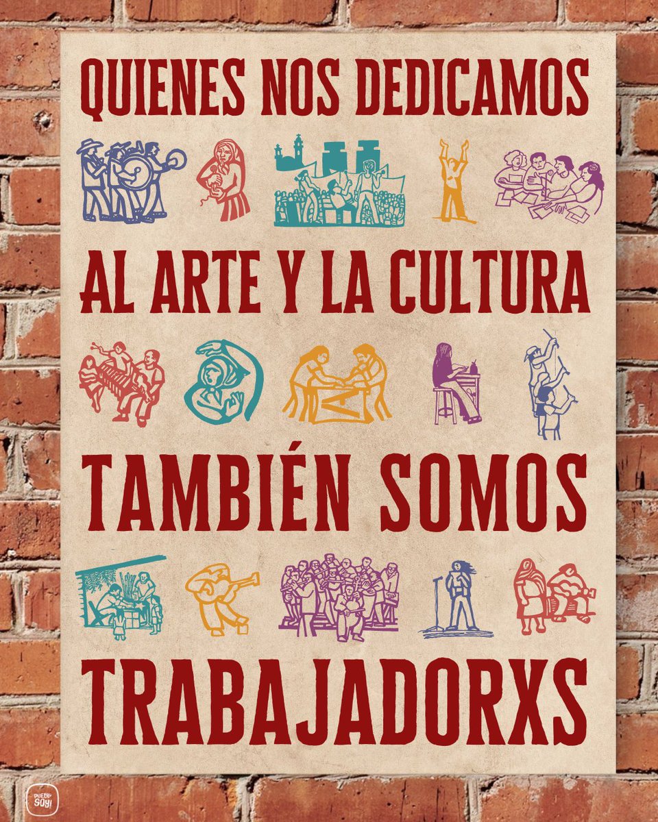 En el #DíaDelTrabajo celebramos que por primera vez una candidatura a la presidencia, incluya la ampliación de los derechos laborales para quienes trabajan en las artes y la vida cultural 🎷🎬🎻🎭🎤🎨

El #SegundoPisoDeLa4T incluye dentro de sus propuestas:

📃🖊️ Emprender una…
