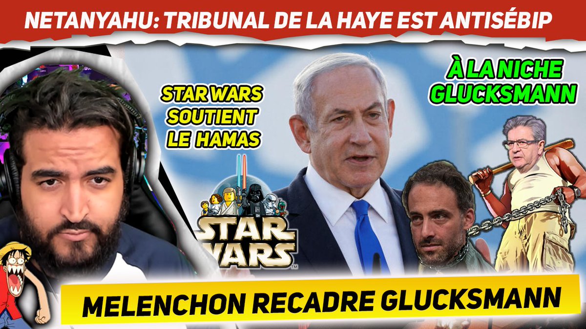 Mélenchon recadre Raphaël Glucksmann. Netanyahu accuse le Tribunal de la Haye et Star Wars d'être ANTISEMITE !!! ---------- 🚨Lien dans le post suivant ⬇️📷 ⬇️ youtube.com/watch?v=5VNmQ0… ---------- #Glucksmann #valls #roussel #nupes #leps #iran #zineb #meloni #ursula #pascalpraud…