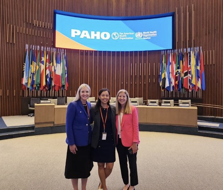 Our team @MDAndersonNews is honored to collaborate with @pahowho on cancer prevention and control in the Americas @mauriciomaza @SDPB04 @MelissaLoVaron #EndCancer