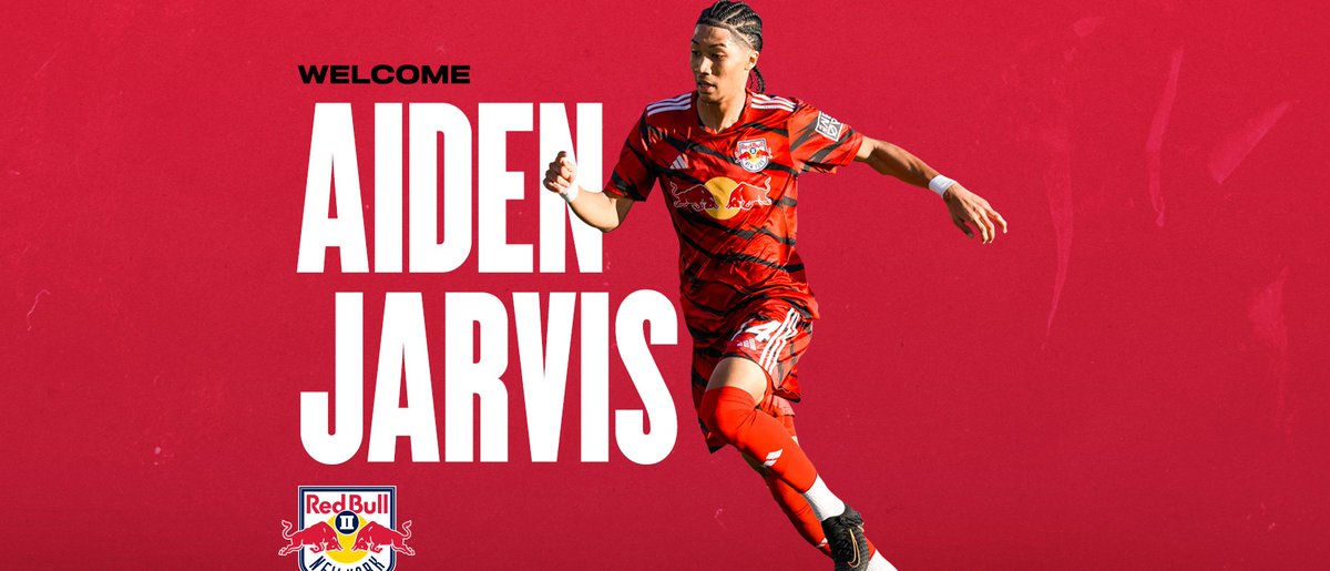 THREE-YEAR DEAL: Red Bulls II signs Jarvis through 2026 - frontrow.soccer/m24cd