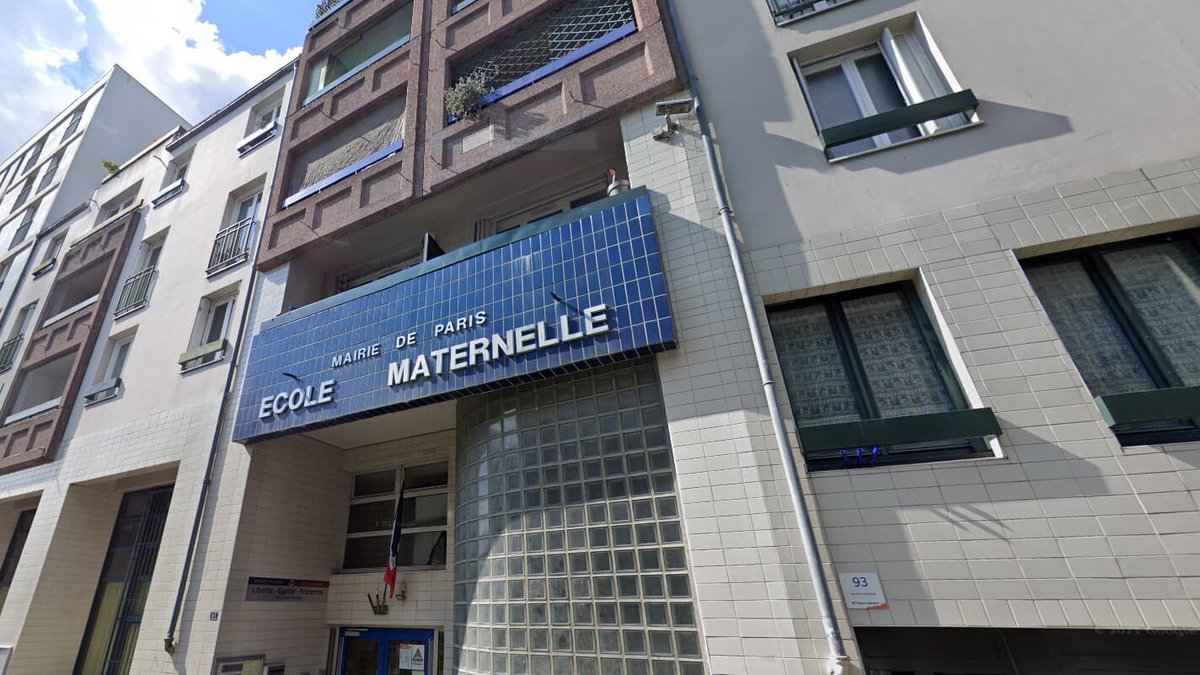 Paris: un trentenaire se défenestre du 5e étage et chute sur le toit d'une école, l'homme gravement blessé l.bfmtv.com/XiGR