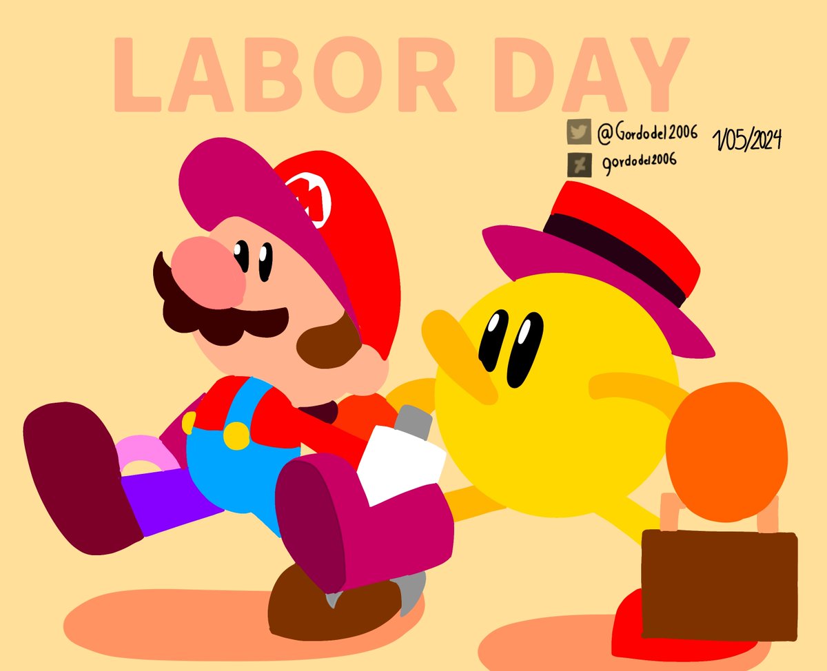Going to work
#HappyLabourDay #HappyLaborDay #happylabourday2024 #happylaborday2024 #LaborDay #LaborDay2024 #LaborDayWeekend #LaborDayCelebration #SuperMario #SuperMarioBros #SuperMarioBrosWonder #MariovsDonkeyKong #PacMan #PacManWorld #Nintendo #BandaiNamco.