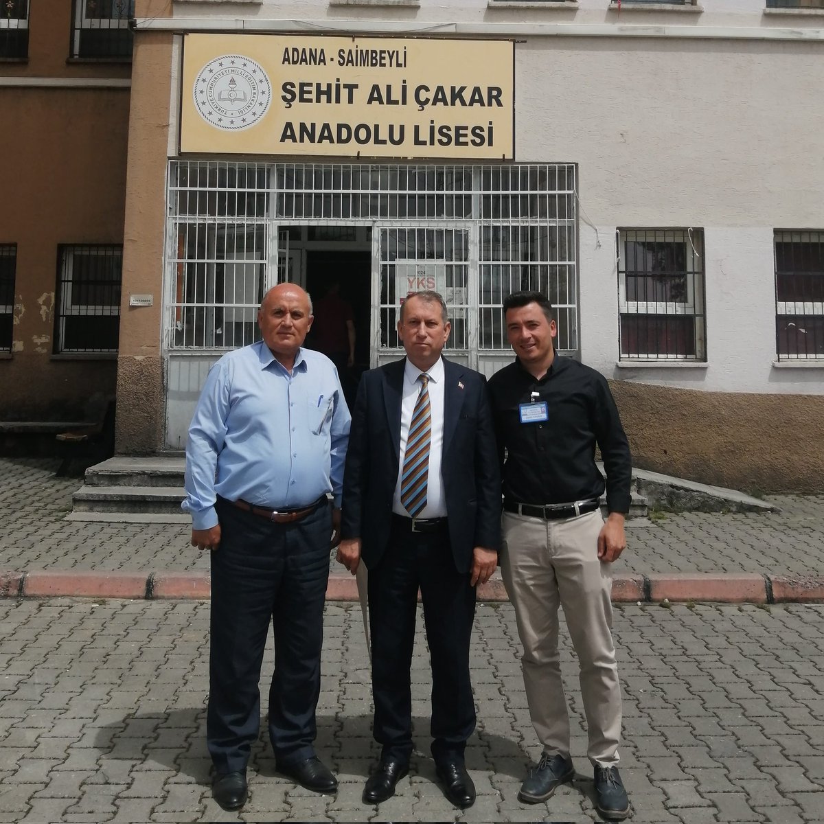 İlçemiz Şehit Ali Çakar Anadolu Lisesini ziyaret ettim.