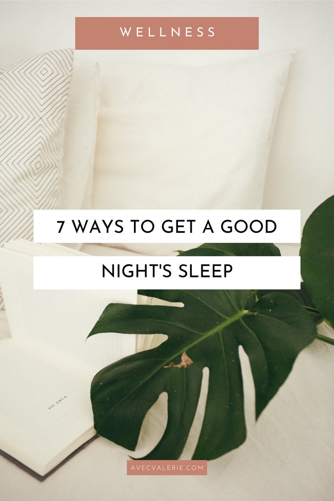 💭 Who else has been struggling to get a good night's sleep lately? I know I am.

💤 To help you get better sleep, I listed seven tips on my blog.

✨ Read them here: avecvalerie.com/7-ways-to-get-…

#SleepRoutine #WellnessTips