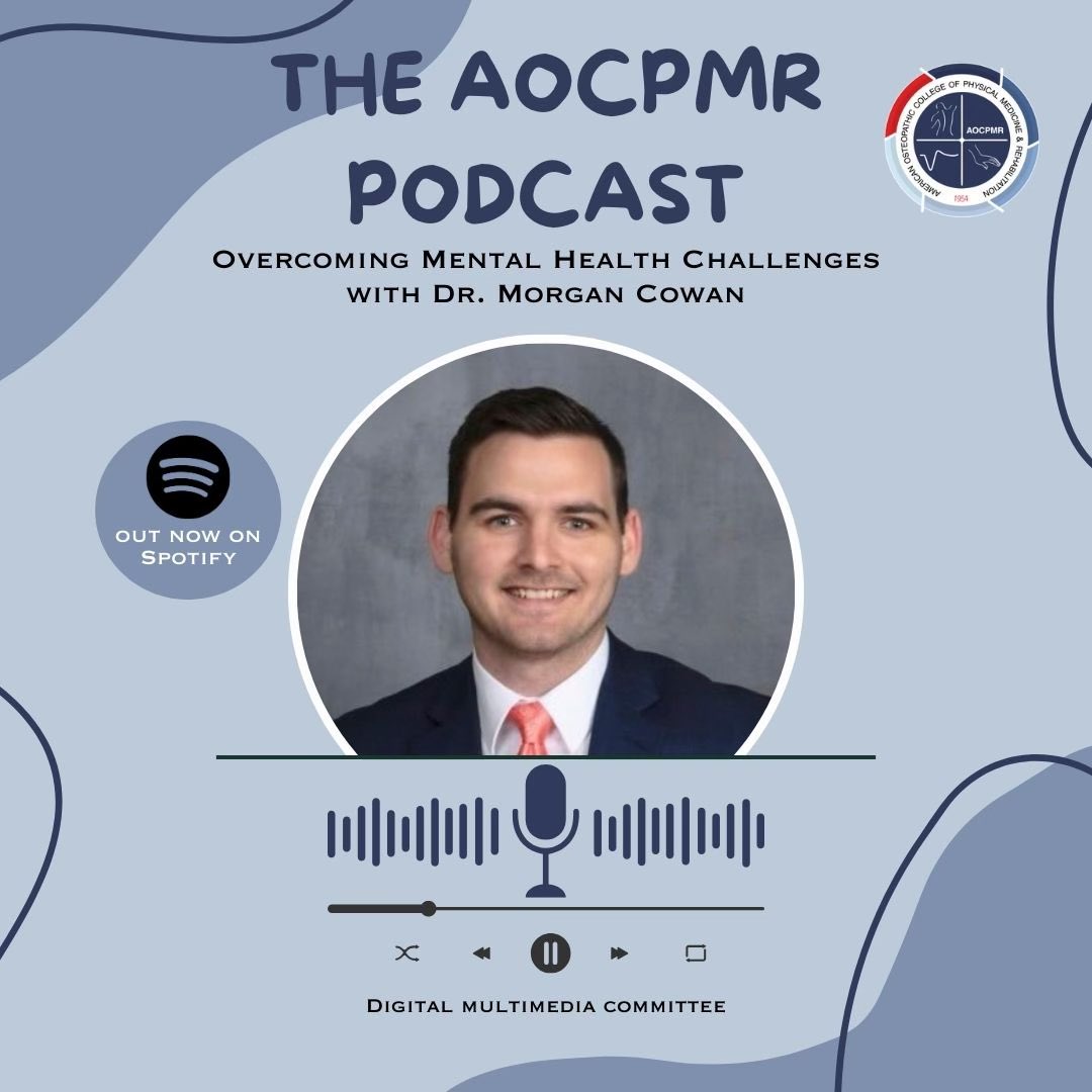 Check out our Digital Multimedia Team's newest podcast: Overcoming Mental Health Challenges with Dr. Morgan Cowan now available on Spotify! Link in bio 🎧🎙️