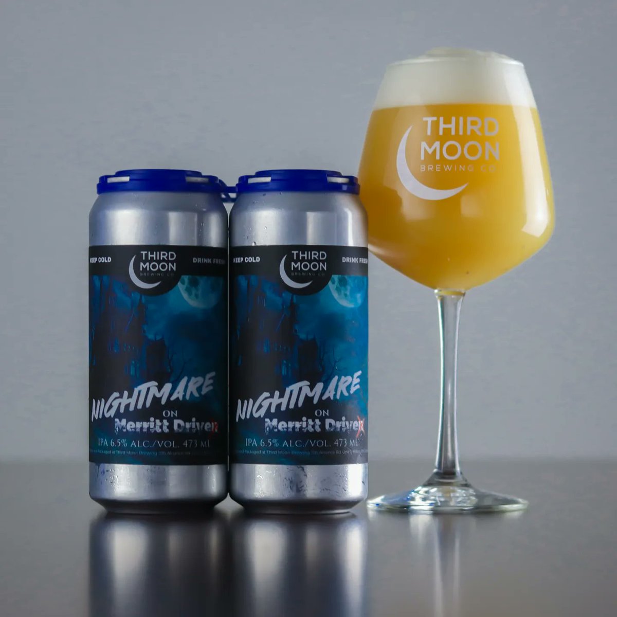 First up this week is a brand new IPA collab with our friends Merritt Driven called Nightmare on Merritt Drive! See our Instagram for full details 🍻