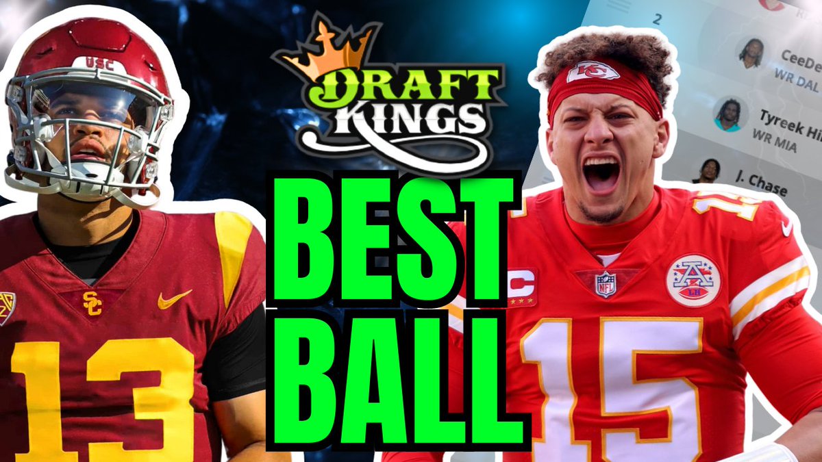 Live at 4:30pm ET // 9:30pm UK Draftkings Best Ball is LIVE & I'll be on youtube in less than an hour, drafting in the Milly Maker and explaining nuances of winning on DK, based on two years of data. Join me! youtube.com/live/vkQBnn-ty…