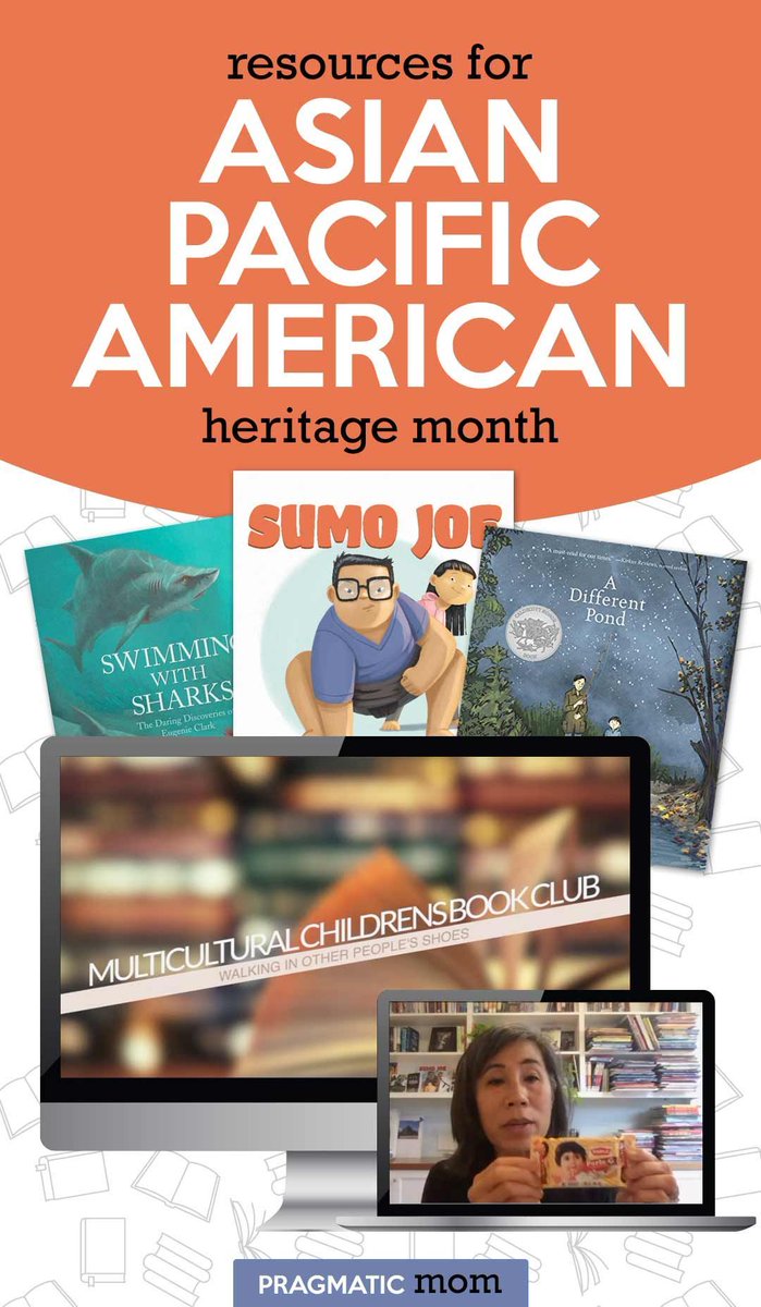 A round-up of my Resources for Asian Pacific American Heritage Month pragmaticmom.com/2024/05/resour… via @pragmaticmom #ReadYourWorld #booklists #authorinterviews #videos @MCChildsBookDay