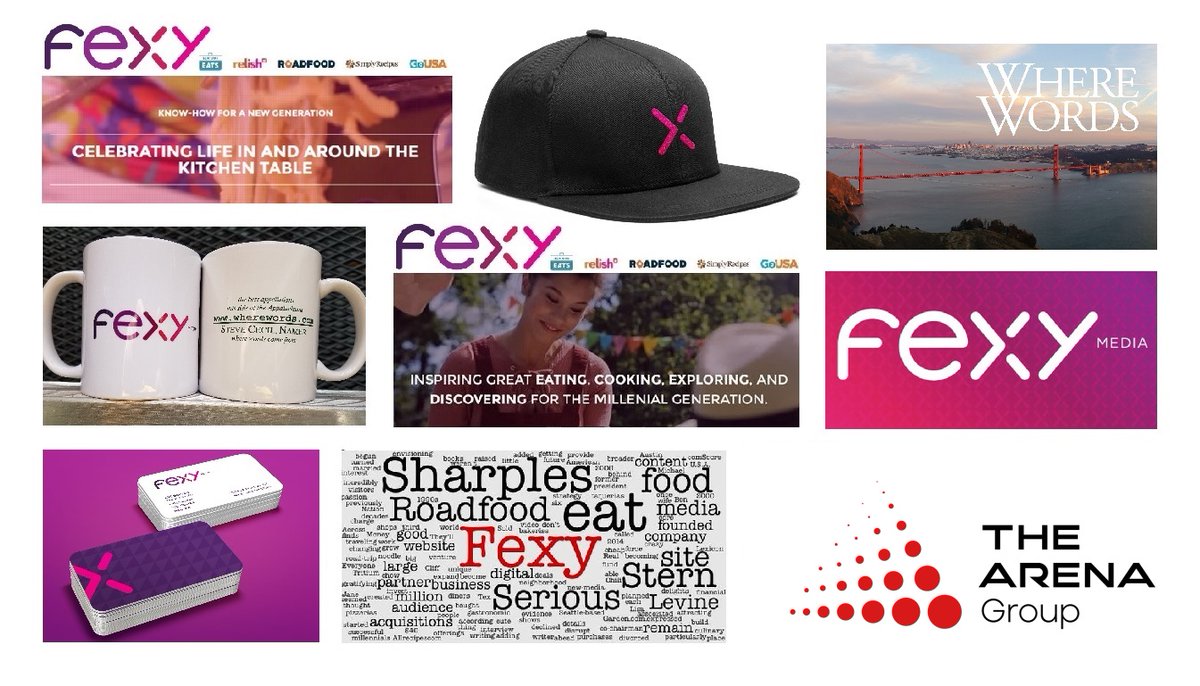 This studio (@Roadfood123, @SeriousEats, @SimplyRecipes & @Relish_Recipes) caters to makers. Fex = maker in Latin #sowenamedit @FexyHQ. @The_Arena_Group @CliffSharples @digthedirt @briansharples @Sol_Marketing @Deb_Sol #naming #branding This was @WhereWords name job 603 from 2014