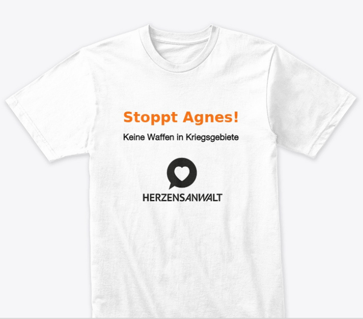 Neu im Herzensanwalt Shop: Stoppt Agnes Shirt! my-store-f6988b.creator-spring.com/listing/stoppt…