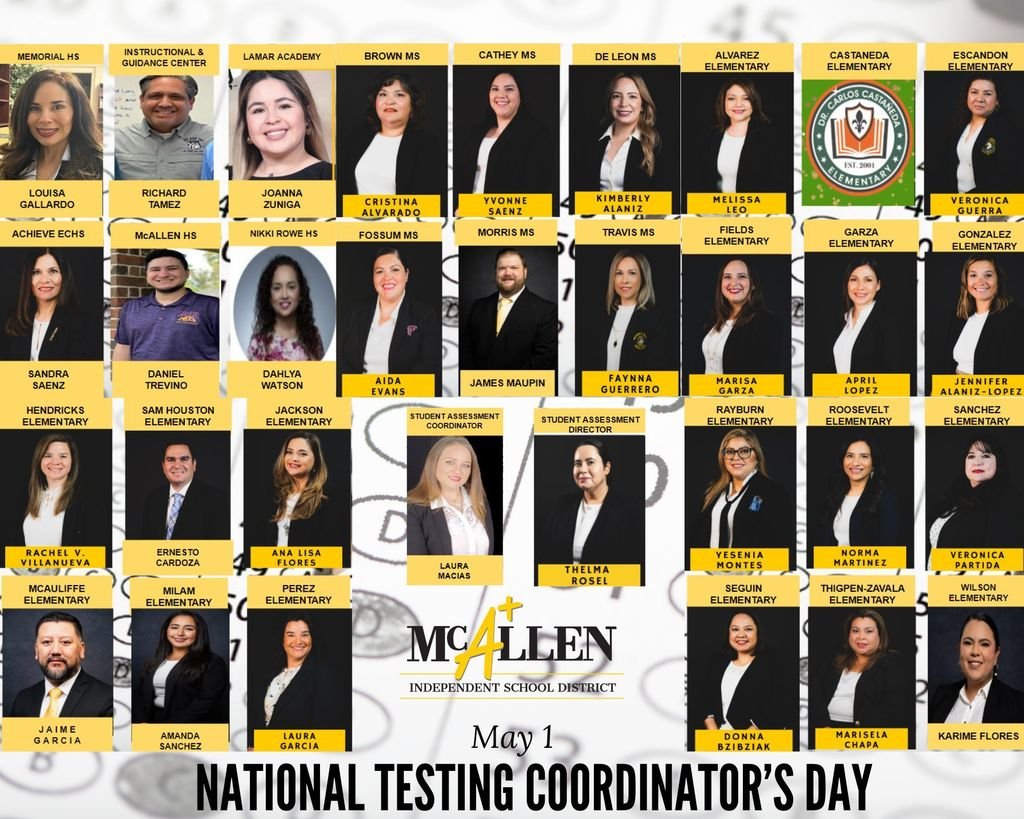 Happy National Testing Coordinator Day to our amazing assistant principal, Mrs. Garcia! Thank you for all that you do to guide our Pioneers each and every day. We love you, Mrs. Garcia! #PioneerPride #OwnitandGrow #PerezisFamily