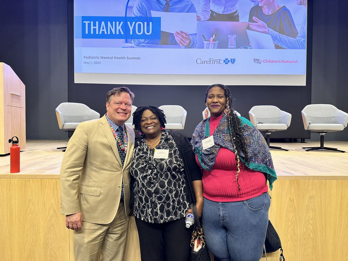 One of the top #ParentPriorities for our parent leaders is #SBMH. Today’s Pediatric Mental Health Summit hosted by @CareFirst & @ChildrensNatl was a thought-provoking reminder— there’s more work to do. We, along with our partners, will continue to #SquadUp to advocate for more!