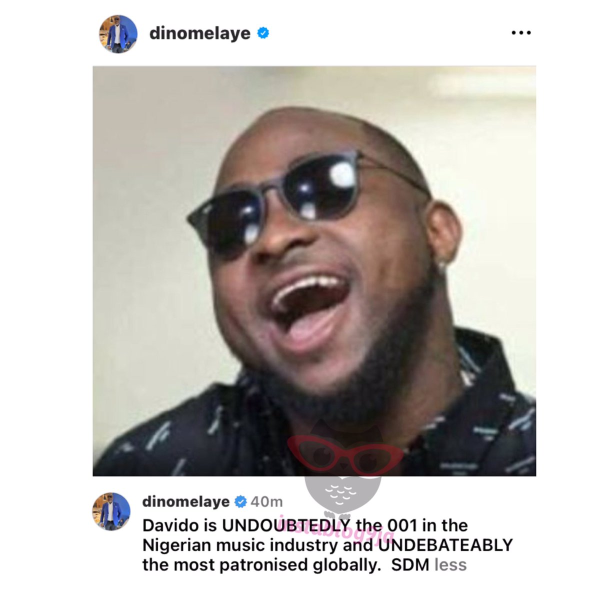 Davido is the 001 of the Nigerian music industry — Senator Dino Melaye declares