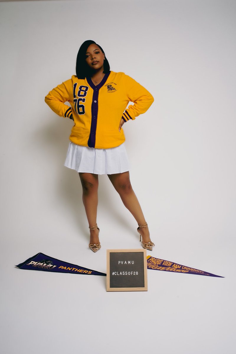 With Panther pride in my heart💜💛, I'm thrilled to call PVAMU home! 🏠🐾 #PVAMU #PVAMU2028 #PV #Decision2024 #Classof2024