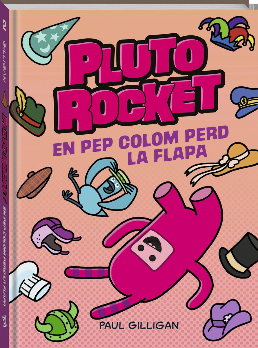 Ja a la venda #PlutoRocket 2. En Pep Colom per la flapa, de Paul Gilligan, publicat per @andanagrafica @andanaeditorial #CòmicEnCatalà