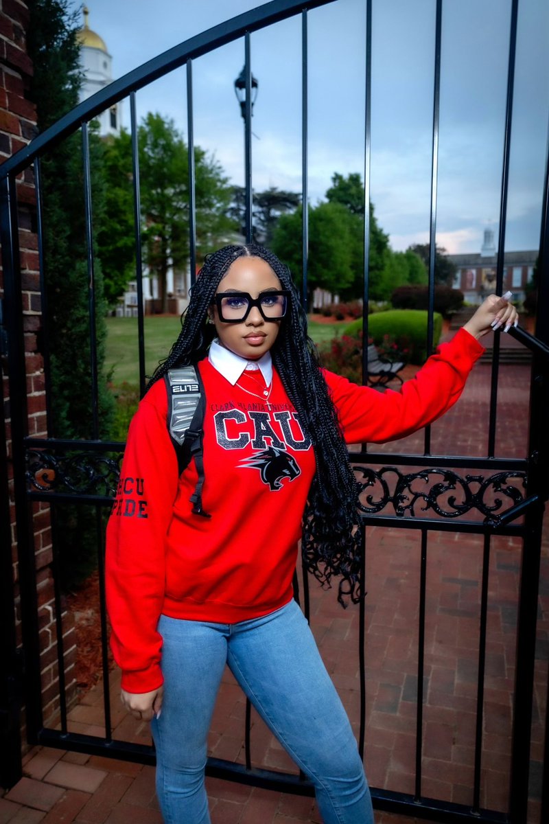 “ Find a way, or make one!”, and I did. 
I will be attending my 1988 CAU ❤️🐾!!! #clarkatlanta #decisionday