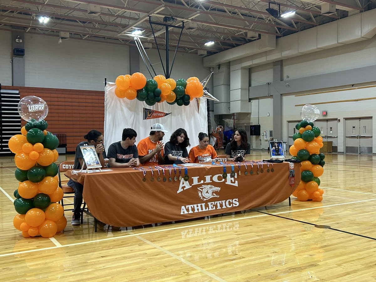 Congratulations Caitlyn Rubio, signing today to be part of the first ever Swim Class at UTRGV. We are proud of you!
Once A Coyote, Always A Coyote!!!