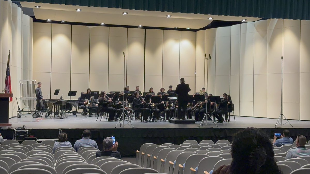 Riverside HS Varsity Band under the direction of Jason Lauturner and Moises Espino, performing at UIL Region 22 Concert and Sightreading Evaluation. @YISDFineArts @YsletaISD @rangerbandnews