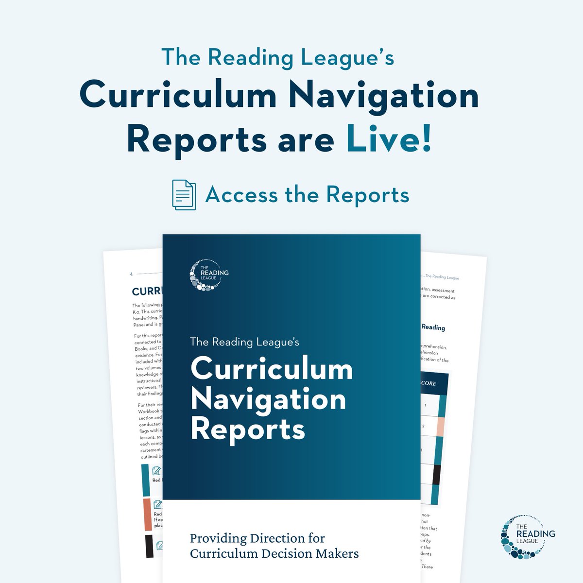 TRL's Curriculum Navigation Reports are LIVE! Learn how widely used curricula align with #SoR and where red flag practices might exist. Access the reports now to begin elevating literacy instruction in your school: bit.ly/4b3PU9F #TRLCurrReports #CurriculumReview