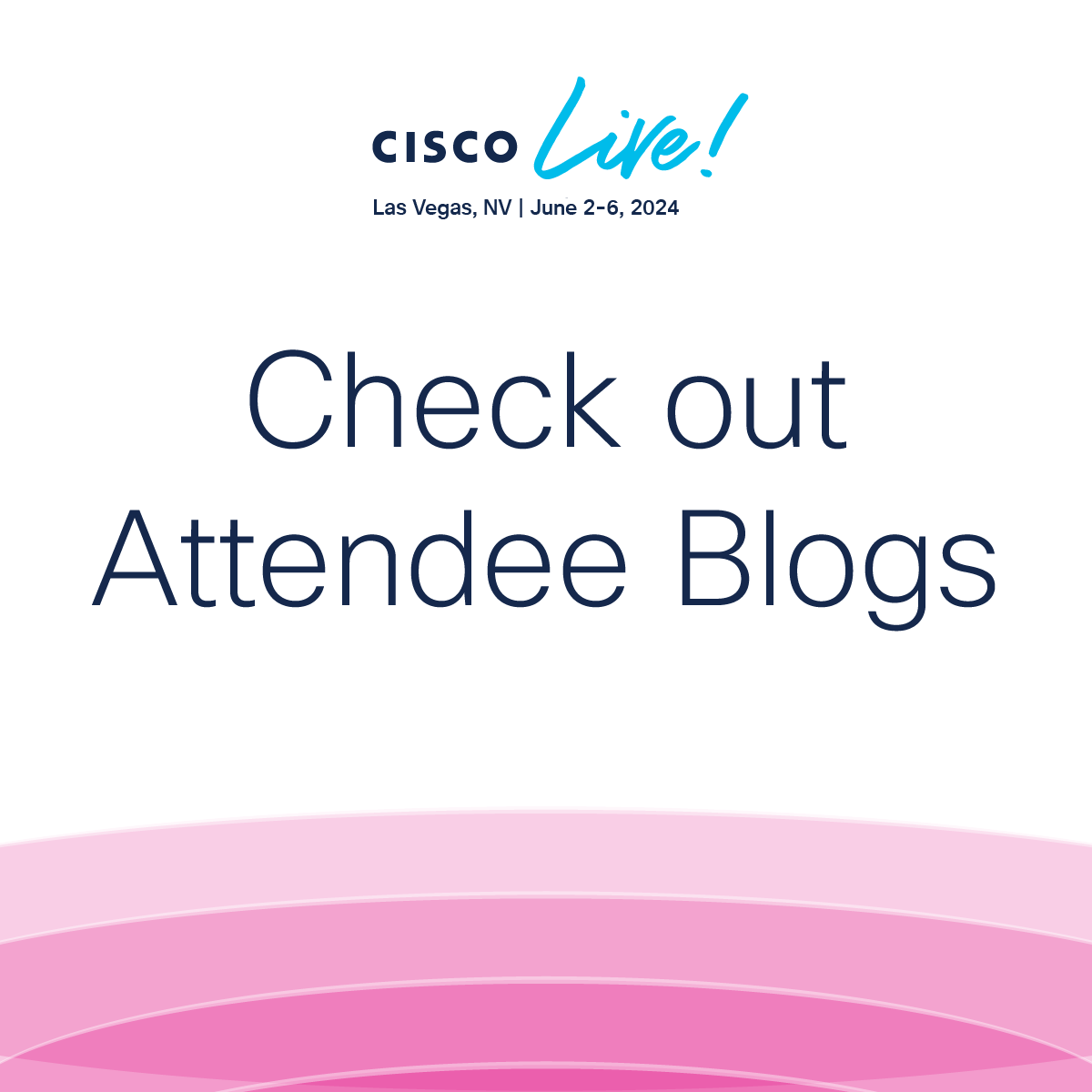 Who’s ready to party? @Gkavelines said it best in his latest blog – #CiscoLive 2024 is going to be bigger and better than ever! Dive in for a preview of this year’s conference, and see why you should meet us in Las Vegas. cs.co/6012jHPu4