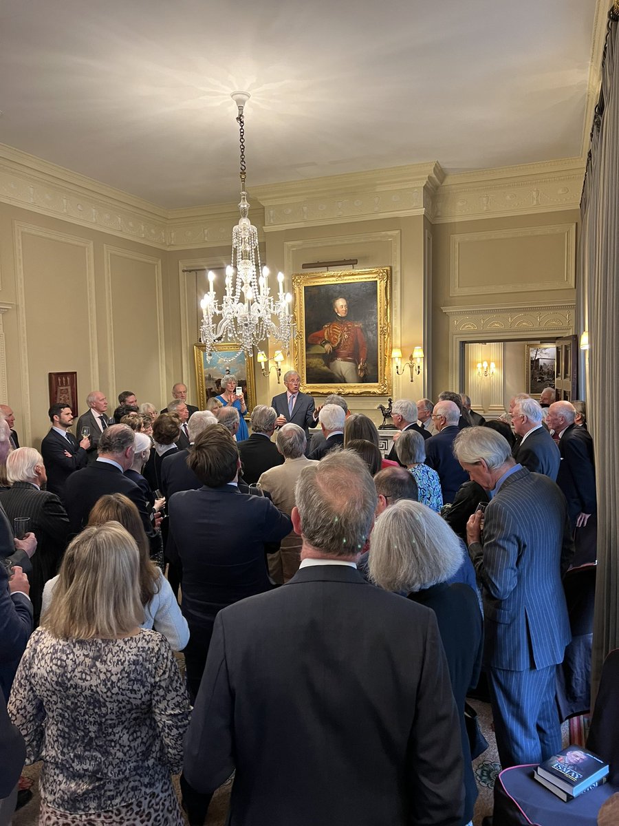 Robert Lyman 🇺🇦 (@robert_lyman) on Twitter photo How many generals can you squeeze into a room? Lots, clearly. Lovely to be at John Kiszely’s launch of his biography of ‘Pug’ Ismay, the hand on Churchill’s tiller, and to meet up with lots of friends. I’ll write a review idc <a href="/HurstPublishers/">Hurst Publishers</a> <a href="/johnkiszely/">John Kiszely</a> <a href="/AspectsHistory/">Aspects of History</a> How many generals can you squeeze into a room? Lots, clearly. Lovely to be at John Kiszely’s launch of his biography of ‘Pug’ Ismay, the hand on Churchill’s tiller, and to meet up with lots of friends. I’ll write a review idc <a href="/HurstPublishers/">Hurst Publishers</a> <a href="/johnkiszely/">John Kiszely</a> <a href="/AspectsHistory/">Aspects of History</a>