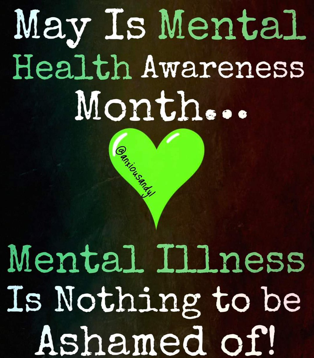 #MayDay #MentalHealthAwarenessMonth #MentalHealthMatters 💚