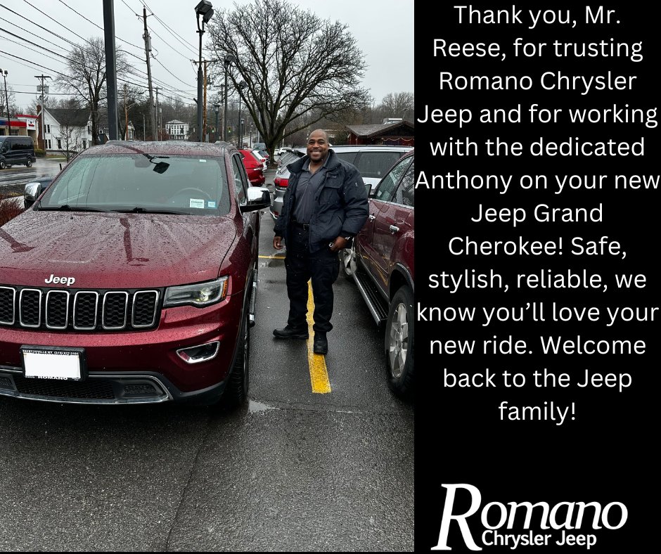 RomanoJeep's tweet photo. #Jeep #JeepLife #JeepGrandCherokee #RomanoChryslerJeep #RomanoAutoGroup #RomanoAutoDealerships #RomanoChryslerJeepFamily https://t.co/uTYoGnlJUM