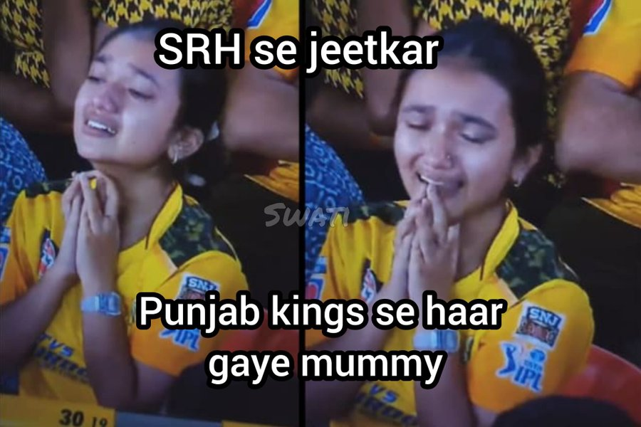 Vishalt2024's tweet photo. Still, They did their best

These memes are getting out of hands 😭

#CSKvPBKS #GalgotiaUniversity Selfish #FOMC
#ViratKohli @SenderLabs https://t.co/YXjuAx0J8h