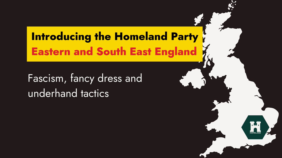 The Homeland Party, a splinter of the neo-Nazi Patriotic Alternative, is trying to hide its extremism and enter community and parish councils across the UK. We are exposing core Homeland activists by region. This week: the East and South East of England. hopenothate.org.uk/2024/04/30/int…