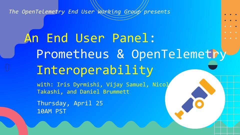 #ICYMI - last week's #OTel/#Prometheus interoperability panel is now available on our YouTube Channel! Watch now! 👉 buff.ly/3UCIrIR And if you have opinions on how OTel and Prometheus should be playing nice, check out our survey: buff.ly/4a72Fiq